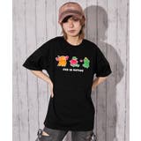 《おばけ×サガラ刺繍》ＢＩＧＴシャツ／ストリート／春夏／全２色 | GORGE  | 詳細画像4 