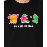 《おばけ×サガラ刺繍》ＢＩＧＴシャツ／ストリート／春夏／全２色 | GORGE  | 詳細画像7 