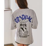 オートミール | 《キャラバックプリント》BIGTシャツ/ストリート/春夏/全3色 | GORGE