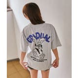 《キャラバックプリント》BIGTシャツ/ストリート/春夏/全3色 | GORGE | 詳細画像4