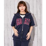 《カレッジロゴ×ナンバリング》オーバーサイズZIPパーカー ストリート 春夏秋 | GORGE | 詳細画像12