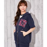 《カレッジロゴ×ナンバリング》オーバーサイズZIPパーカー ストリート 春夏秋 | GORGE | 詳細画像14