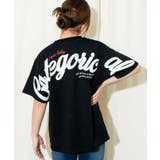 ブラック | 《発泡バックロゴ×刺繍ロゴ》Ｔシャツ／ストリート／春夏／全３色 | GORGE 