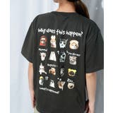 《ゆるアニマルフォト×バックプリント》Ｔシャツ ストリート×Ｙ２Ｋ 春夏 | GORGE  | 詳細画像11 