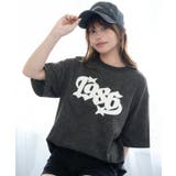 《カレッジロゴワッペン》ＢＩＧ Ｔシャツ／ストリート×Ｙ２Ｋ／春夏／全３色 | GORGE  | 詳細画像1 