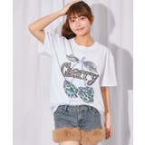 オフホワイト | 《レオパードチェリー×ビッグロゴ》ＢＩＧＴシャツ／ストリート／春夏／全３色 | GORGE 