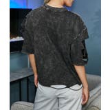 《ダメージ加工・抜け感》エンボスロゴＴシャツ／ストリート×モード／春夏／全３色 | GORGE  | 詳細画像10 