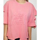 《ダメージ加工・抜け感》エンボスロゴＴシャツ／ストリート×モード／春夏／全３色 | GORGE  | 詳細画像17 