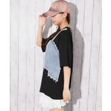 《デニムビスチェドッキング》Ｔシャツ／Ｙ２Ｋ／春夏／全３色 | GORGE  | 詳細画像3 