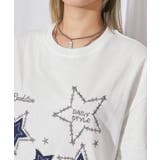 《スターモチーフ×刺繍デザイン》Tシャツ/カジュアル×Y2K/春夏/全2色 | GORGE | 詳細画像11