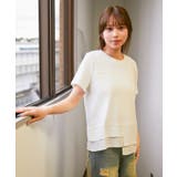 《異素材切替・ゆったりシルエット》カットソー／カジュアル／春夏／全３色 | GORGE  | 詳細画像2 