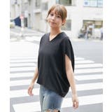 《ドルマン・体型カバー》カットソー／カジュアル／春夏秋／全３色 | GORGE  | 詳細画像1 