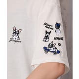 《ゆるシルエット 遊び心》袖刺しゅうアニマルアソートTシャツ カジュアル×ストリ… | GORGE | 詳細画像5