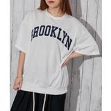 オフホワイト | 《BROOKLYNカレッジロゴ》トレーナー/ストリート/春秋冬/全3色 | GORGE