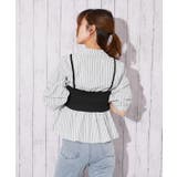 《ビスチェレイヤード・スキッパー》シャツ／フェミカジュ×トレンド／春夏／全３色 | GORGE  | 詳細画像13 