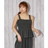 《シャーリングキャミオールインワン》オールインワン／カジュアル／春夏秋／全３色 | GORGE  | 詳細画像13 