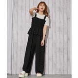 ドット | 《シャーリングキャミオールインワン》オールインワン／カジュアル／春夏秋／全３色 | GORGE 