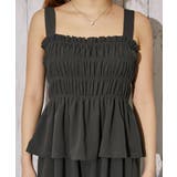 《シャーリングキャミオールインワン》オールインワン／カジュアル／春夏秋／全３色 | GORGE  | 詳細画像32 