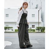 《シャーリングキャミオールインワン》オールインワン／カジュアル／春夏秋／全３色 | GORGE  | 詳細画像4 