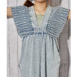 《シャーリングデニムオールインワン》オールインワン／カジュアル／春夏秋／全３色 | GORGE  | 詳細画像21 