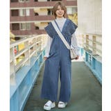 《シャーリングデニムオールインワン》オールインワン／カジュアル／春夏秋／全３色 | GORGE  | 詳細画像2 