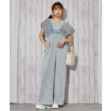 《シャーリングデニムオールインワン》オールインワン／カジュアル／春夏秋／全３色 | GORGE  | 詳細画像6 