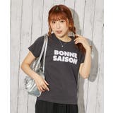 チャコール | フロッキーロゴデザインＴシャツ／春夏／全３色 | GORGE 