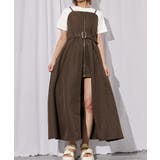 《ベルト付き×フロントＺＩＰ》オールインワン／カジュアル／春夏秋／全３色 | GORGE  | 詳細画像15 