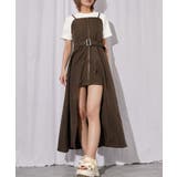 モカ | 《ベルト付き×フロントＺＩＰ》オールインワン／カジュアル／春夏秋／全３色 | GORGE 