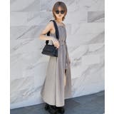 《ベルト付き×フロントＺＩＰ》オールインワン／カジュアル／春夏秋／全３色 | GORGE  | 詳細画像1 