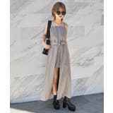 《ベルト付き×フロントＺＩＰ》オールインワン／カジュアル／春夏秋／全３色 | GORGE  | 詳細画像3 