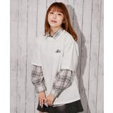 《チェックハートロゴ》バックプリントＴシャツ／ストリート／春夏／全４色 | GORGE  | 詳細画像2 