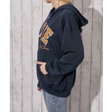 《カレッジロゴ刺繍》ＺＩＰパーカー／ビッグシルエット／春秋／全３色 | GORGE  | 詳細画像6 