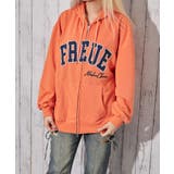 《カレッジロゴ刺繍》ＺＩＰパーカー／ビッグシルエット／春秋／全３色 | GORGE  | 詳細画像2 