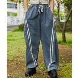 《デニム×カーゴ×ライン》ワイドカーゴパンツ ストリート オールシーズン | GORGE  | 詳細画像15 