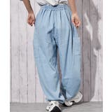 《デニム×カーゴ×ライン》ワイドカーゴパンツ ストリート オールシーズン | GORGE  | 詳細画像7 