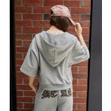 《レオパードロゴ刺繍》ＺＩＰパーカー／ストリート／春夏／全２色 | GORGE  | 詳細画像6 