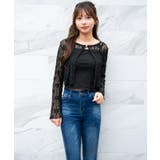 《フラワーレース×アンサンブル》カーディガン フェミニン×韓国ガーリー 春夏秋 | GORGE | 詳細画像4