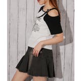 《ワンショルダー×グラフィック》Ｔシャツ／ストリート×Ｙ２Ｋ／春夏秋／全２色 | GORGE  | 詳細画像11 
