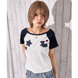《ワッペンデザイン》短丈配色ラグランTシャツ/Y2K/春夏/全3色 | GORGE | 詳細画像1