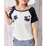 《ワッペンデザイン》短丈配色ラグランTシャツ/Y2K/春夏/全3色 | GORGE | 詳細画像2