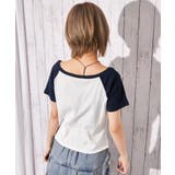 《ワッペンデザイン》短丈配色ラグランTシャツ/Y2K/春夏/全3色 | GORGE | 詳細画像4