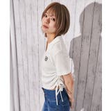 《サイドドロスト×エンブレム刺繍》スキッパーＴシャツ／ストリート／春夏／全２色 | GORGE  | 詳細画像7 
