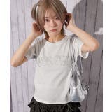 オフホワイト | 《ラインストーンロゴ×短丈》Ｔシャツ／Ｙ２Ｋ／春夏／全２色 | GORGE 