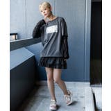 《腕レースレイヤード 箔プリント》フォトグラフィックＴシャツ ストリート×Ｙ２Ｋ | GORGE  | 詳細画像6 