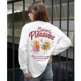 オフホワイト | ジャンクフード バックプリント長袖Ｔシャツ｜全４色 | GORGE 