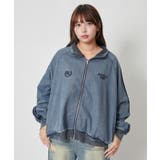 ピグメントデニム トラックジャケット|全2色 | GORGE | 詳細画像4