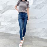 《美脚見え×ストレッチ》レディース スキニーデニム 定番細身シルエット | GORGE  | 詳細画像36 