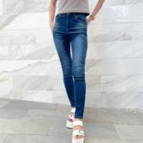 《美脚見え×ストレッチ》レディース スキニーデニム 定番細身シルエット | GORGE  | 詳細画像38 