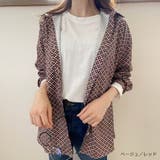 ベージュ／レッド | 柄シャツ | GORGE 